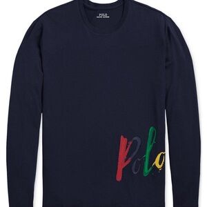 Polo Ralph Lauren Men’s Cruise Navy Long-Sleeve Crewneck Pajama Top - XL (NWT)